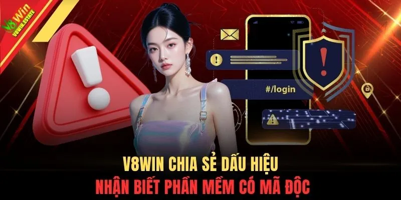 V8WIN chia sẻ dấu hiệu nhận biết phần mềm có mã độc